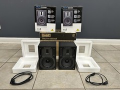 Behringer TRUTH B3030A 2-Way Active Studio Monitors w/ Kevlar Woofer & Tweeter