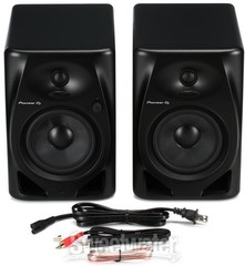 Pioneer DJ DM-50D 5-inch Active Monitor Speaker – Black