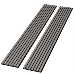 Wall Acoustic Panels – Dark Gray. BRAND NEW Sealed. 8 X Boxes. $81.12/box.