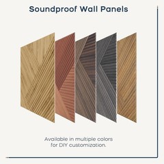 Peel and Stick Acoustic Panels – 23.6″ x 23.6″