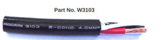 MOGAMI 3103 4mm ( close to 11 AWG ) NEGLEX OFC SPEAKER CABLE BULK By the Foot