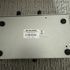 M-Audio Audio Buddy Dual Mic Preamp/Direct Box