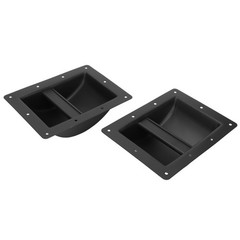2PCS Black Professional Speaker Handles For Stage Audios Speaker Carry Grasp