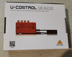 Behringer U-CONTROL UCA222 Ultra-Low Latency 2 In/2 Out USB Audio Interface