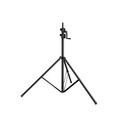 Konig & Meyer 24740-000-55 Wind-Up Light and Speaker Stand, Black (B-STOCK)