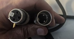 Pair 15′ LIVE WIRE Essential Microphone Cables 15 foot Each GREAT SHAPE