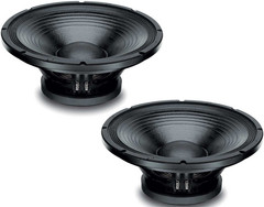 2x 18 Sound 15MB700 Very High Output Mid-Bass Ferrite AES Power 400 Wat
