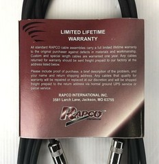 Rapco Horizon BP-10/SS.K 10ft Low Noise Microphone Cable Lot Of 2!
