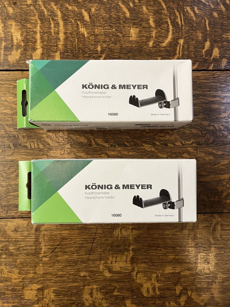 K&M Konig & Meyer 16080 Headphone Holders – I Wanna Hold Your Headphones!!!