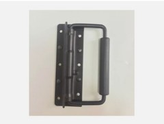 2 Pcs Black Surface Mount Case Spring-Loaded Handle For ATA Case 125mm x 81mm