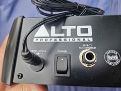 Alto ZMX122FX Professional 8-Channel Audio Mixer Alesis Effect W/ Adaptor -Black