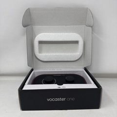 Focusrite Vocaster One USB-C Podcast Interface – Black Open Box