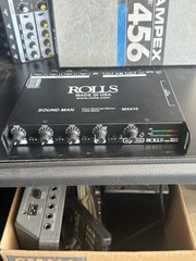 Rolls MX410 Sound Man 4 Channel Field Mixer USA Made Battery or AC Tested/Works