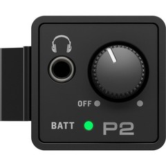 Behringer P2 Ultra-Compact Personal In-Ear Monitor Amplifier Black