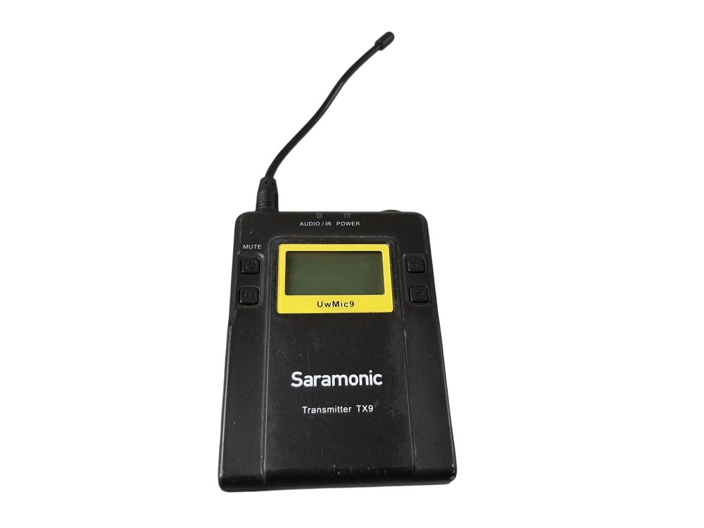 Saramonic UMIC9 TX9 96-Channel Digital UHF Bodypack Transmitter (No Clip Or Mic)