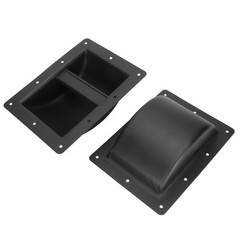 2PCS Black Professional Speaker Handles For Stage Audios Speaker Carry Grasp