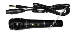 4 Pack Handheld Karaoke DJ Vocal Dynamic Microphones Mics w/ XLR to 1/4″ Cables