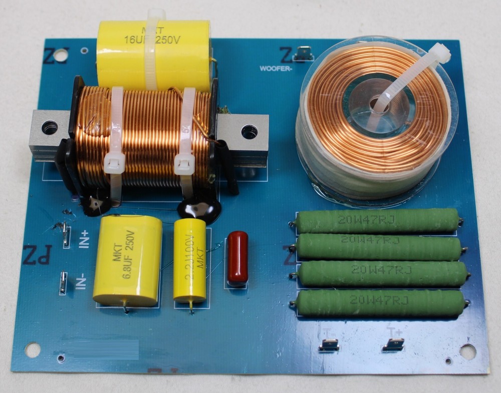 2-Way Passive – Crossover – 1200 Hz – 650 Watts – 1.2K Hz – 8 Ohm