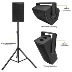 MODE Audio Compact 500W 8″ Full-Range Speaker Italian FaitalPRO Driver (CB-8)