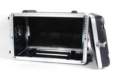 Rack Case 6U Space Medium 12 Inch Deep Shell Light Weight 19″ Wide, DJ, Screws
