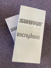 Shure 520DX – Green Bullet Dynamic Microphone – New in Box (1 mic, sold as each)