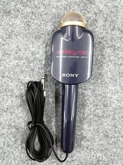 SONY Entertainment Microphone ECM-V1 audio music equipment hoby singing japan