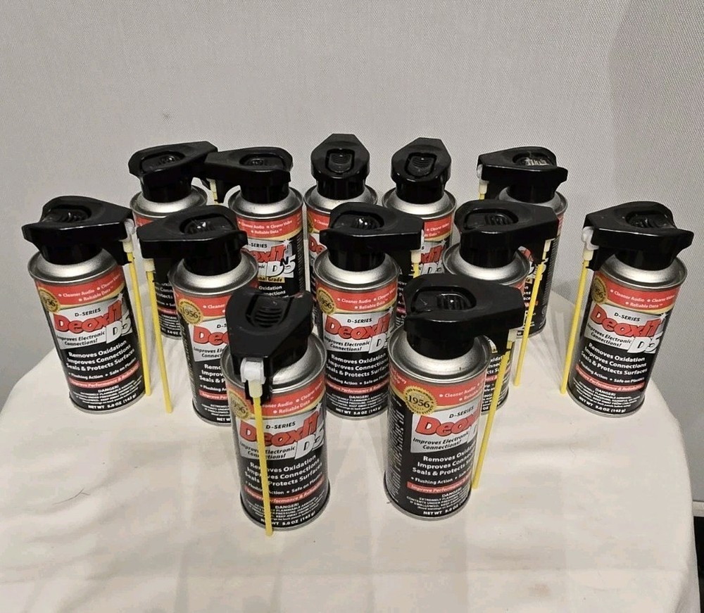 12 PK Caig DeoxIT® D5S-6 – LMH Can – 5% Solution – 5 oz