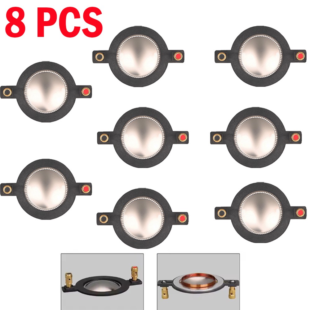 8PCS Replacement Diaphragm For Timpano Tempesta TPT-RPDH2000&DH2000 Horn Driver