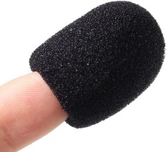 15 Pack Foam Microphone Windscreen Mini Lapel Headset Sponge Cover Mic