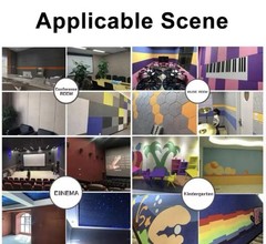 Eco-Friendly 12″x12″ Acoustic Panels – Superior Noise Reduction for Any Room