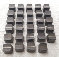 Peavey Vintage Mixer Fader Slider Knobs Lot of 29