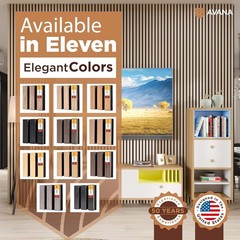 Acoustic Wall Panels Color Samples Pack – Wood Panels for Wall Decor – Inter…