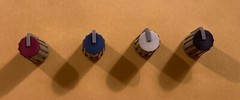 Mackie Mixer Replacement Knob for 1202 1402 1604 VLZ & VLZ PRO 4 colors (2 PCS)