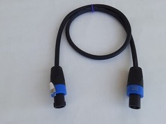 3 FT SpeakOn 2-Conductor 12AWG w/Neutrik NL4FX Pro Audio Speaker Cable