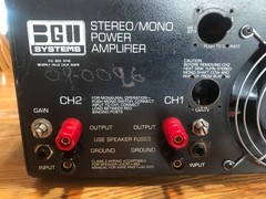 BGW 500D Power Amplifier
