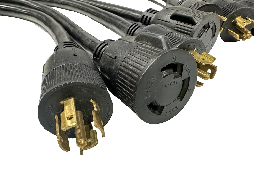 Parkworld 61278 AC Adapter Cord NEMA L21-20P to L6-30R 1 FT #4148(TRUEHEARTSOUND