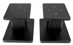 Pair Mackie CR3.5 3.5″ Powered Studio Monitors w/ Tone Control+Desktop Stands