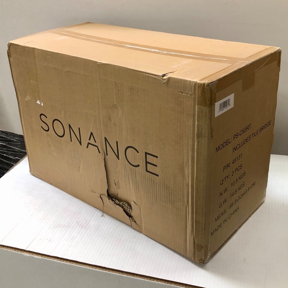 Sonance PS-C63RT 6.5″ In-Ceiling Speakers 45131 Pair w/ Tile Bridge