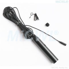XLR Microphone Phantom Power Lavalier Microphone for Mixer Sony Tascam Zoom 5m