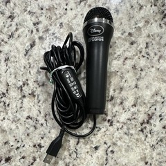 Disney Interactive Studios Wired USB Handheld Microphone MN F-UR20 NOT TESTED