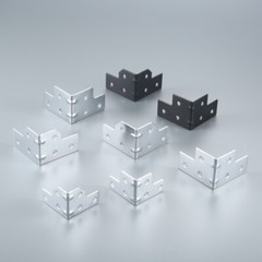 4XCorner Brackets Wooden Case Flight Case Corner Connector Angle Edge Protection