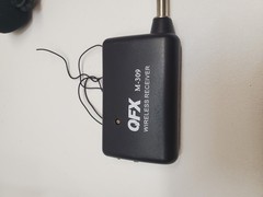 QFX M-309 Wireless Microphone System(Lavalier mic + wireless receiver)