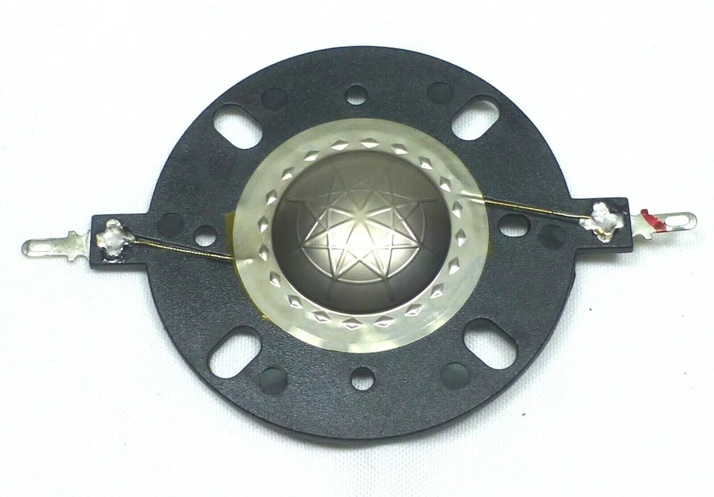 Titanium Dome Ribbed Hi-Frequency Tweeter Diaphragm 8 ohm 25.4mm Length 81.5mm