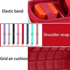 Baval Hard Portable Case Compatible With 11.1 x 4.13 x 3.58 inches, Red