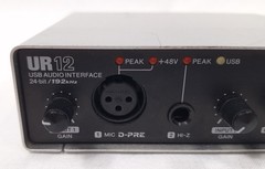 Yamaha Steinberg UR12 24-bit/192 kHz USB 2.0 Audio Interface W/ Cable (36829-1)