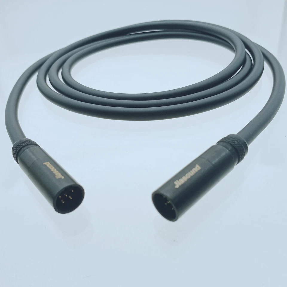 Mini-XLR 5pin TA5M Male to Male series cable L4E6S for Audio Balanced Microphone