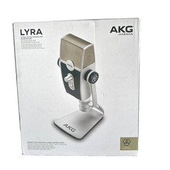 AKG Microphone Lyra C44-USB Harman Ultra HD Recording Interface/Podcast NEW