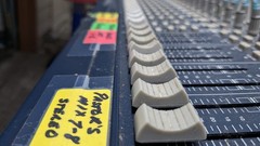MX3282A Behringer Eurodesk 32-Channel 8-Bus Mixer Console Untested No Power Sup