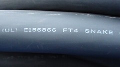 Multicore Audio Snake Cable VTG28 Chan 24AWG Wire CL2 (UL) FT4 – 10Ft