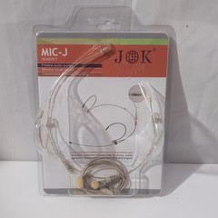 J K Professional Headset/Headworn Microphone MIC-J 071S Check Connection! C2!
